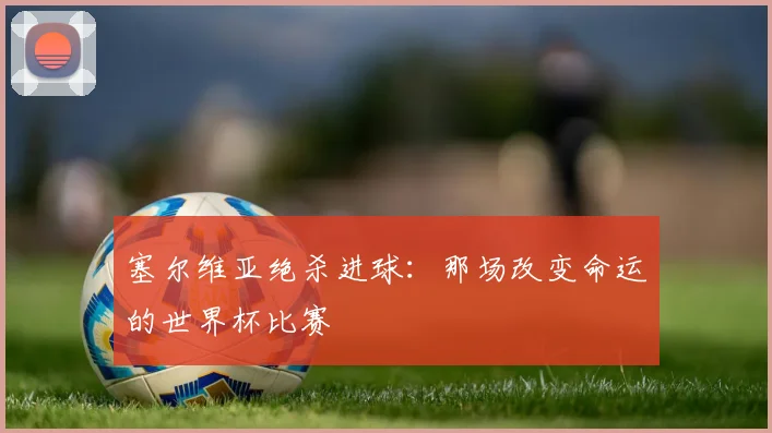塞尔维亚绝杀进球：那场改变命运的世界杯比赛